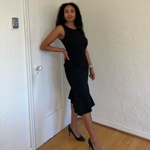 black dress
